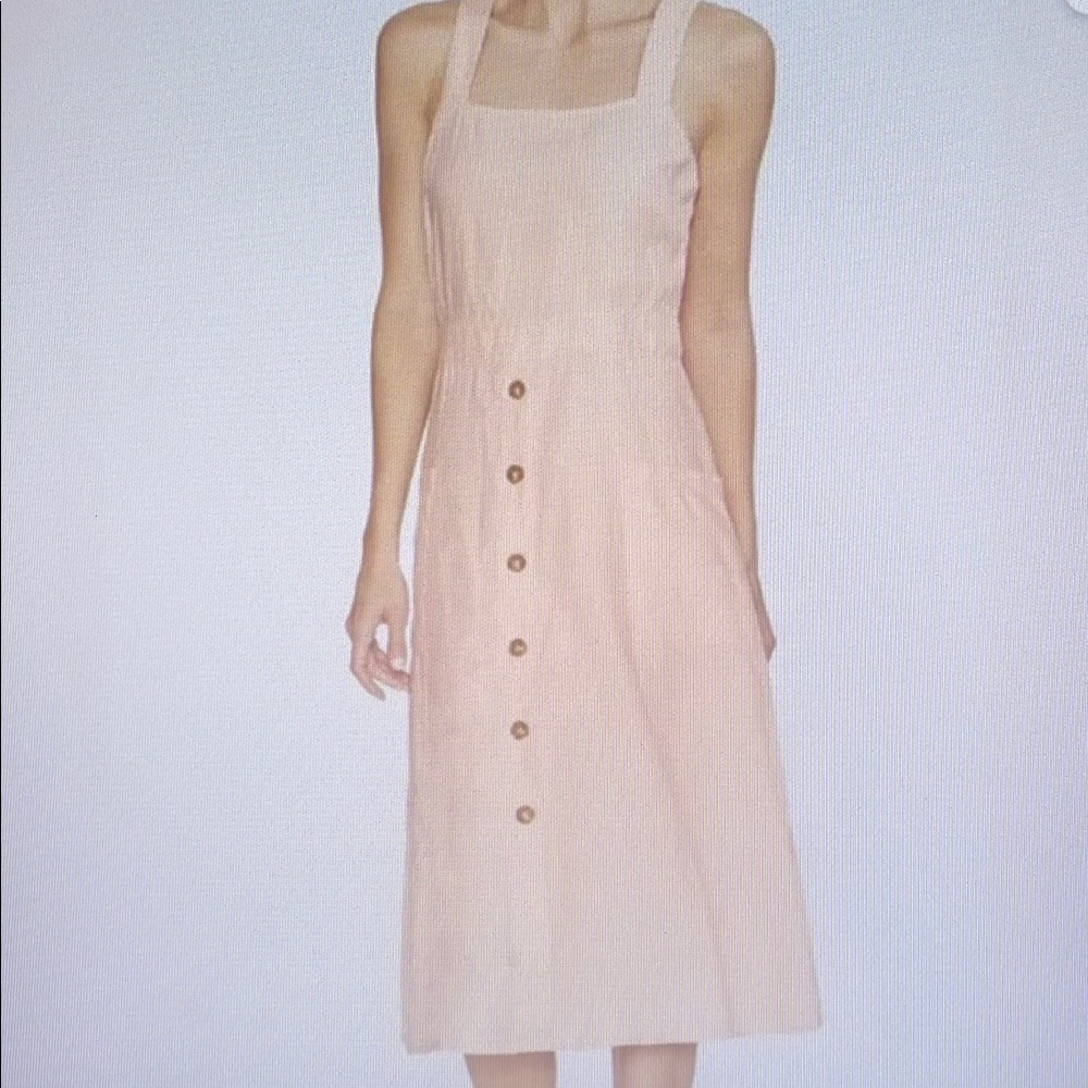 Elegant Pink Sleeveless Dress